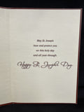 Happy St. Joseph's Day Greeting Card w/Envelope