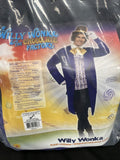 Willy Wonka Chocolate Factory  Adult Standard Costume Fits Up To 44”