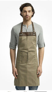 Artisan Collection by Reprime Polyester/Cotton Espresso Bib Apron RP123 One Size