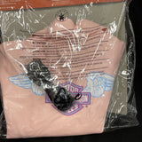Girls Pink Harley Davidson Motorcycle Jacket & Sunglasses Costume Medium 8-10