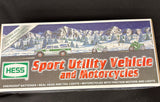 2004 Hess Gasoline Sport Utility Vehicle and Motorcycles HESS TRUCK NEW in Box1