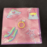 Sparkling Princess Pink Fancy Girls Kids Birthday Party Paper Beverage 16Napkins