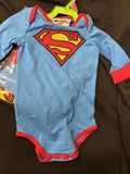 SUPERMAN BABY COSTUME 12 18 Boys Months Infant Superhero DC Halloween NEW1