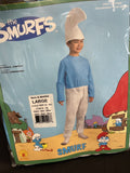 Smurf The Smurfs Retro Cartoon Character  Child Costume Size Large 12-14