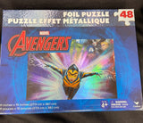 MARVEL AVENGERS Kids Foil Jigsaw Puzzle 48 Pieces NEW SEALED. Age 4+