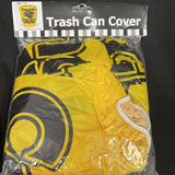 Yellow Congrats Grad Graduation Plastic Trash Can Cover, Party Decor, 1 Piece