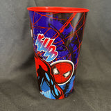 Marvel Spiderman Icon 600 ML Plastic Cup Set Of 4 BPA Free