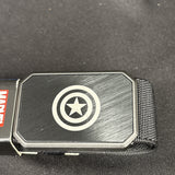Captain America Groove Life Men's Stretch Nylon Belt Magnetic Buckle Large1
