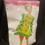 Childs Lolli The Clown Costume Medium 8-10