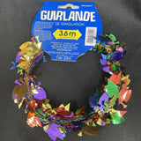 Multi Color Graduation Wire Garland 12Ft Long