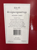 Wishing You A Warm & Happy Holidays Greeting Card 18Ct W/Envelopes3