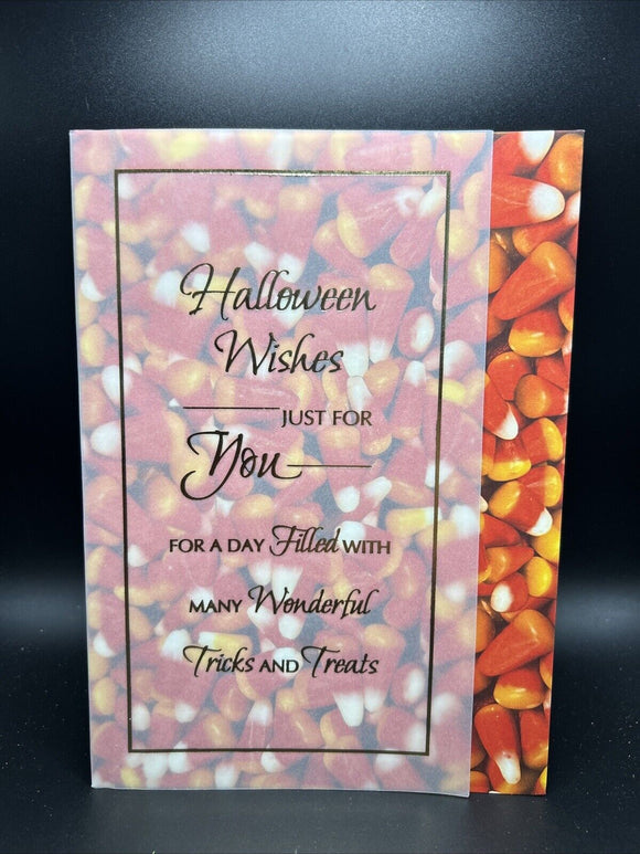 Happy Halloween Greeting Card w/Envelope