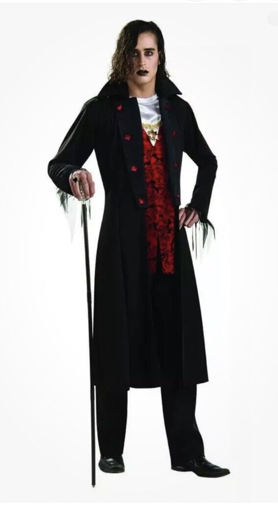 Royal Vampire Red & Black Dracula Costume Adult Standard