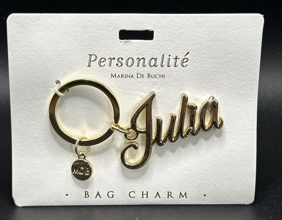 Personalite Marina De Buchi Personalized Bag Charm Julia