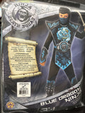 Rubies Boy's Blue Dragon Ninja Costume Large 12-142