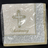 Divinity Christening Pattern16 3-Ply Beverage Napkins Baptism