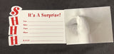 SHHH It’s A Surprise Party Invitation 8Ct