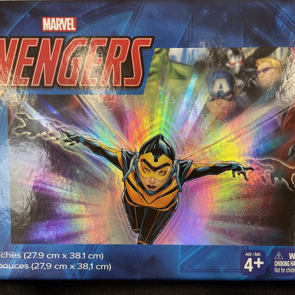 MARVEL AVENGERS Kids Foil Jigsaw Puzzle 48 Pieces NEW SEALED. Age 4+