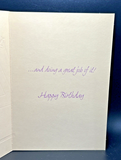 Pushing 40 Birthday Greeting Card w/Envelope