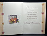Happy Thanksgiving Niece Greeting Card w/Envelope