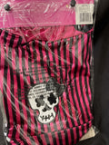 Fun World Girls Multi Color Rockin Skull Pirate Girl Costume Size Med 8-10