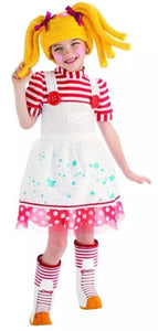 Lalaloopsy Deluxe Spot Splatter Splash Costume Child Toddler Small 4-6