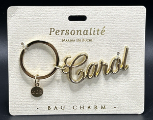 Personalite Marina De Buchi Personalized Bag Charm Carol