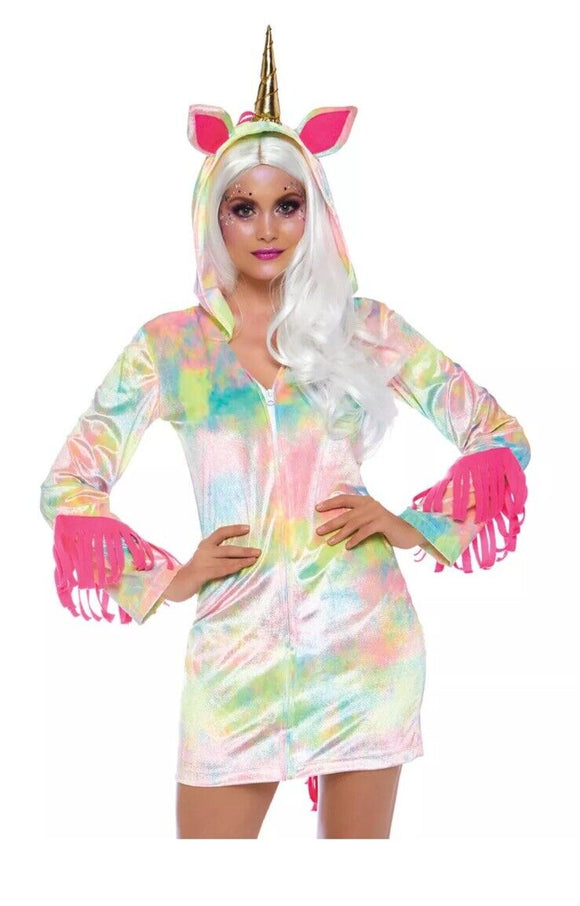 Leg Avenue Enchanted Unicorn, Multicolor  Size XS