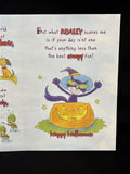 Happy Halloween From Cat Greeting Card w/Envelope