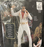 Men's Elvis Presley Costume XLarge Fits Jacket Size 44-46