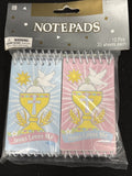 Notepads Party Favor Jesus Loves Me 12ct 20 Sheets Each3