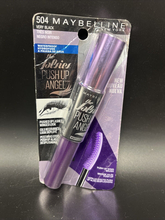 Maybelline The Falsies Push Up Angel Waterproof Mascara #504 Very Black