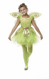 Little a Big Girls Green Fairy 3-pc. Costume Medium 7-80