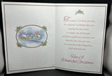 Merry Christmas Grandfather Greeting Card w/Envelope