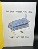 Humor Birthday Greeting Card w/Envelope