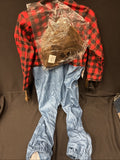 Infant & Toddler WEREWOLF COSTUME 3T-4T NEW 2pc Jumpsuit Headpiece Wolf4