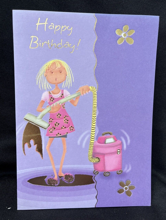 Happy Birthday For Her Greeting Card w/Envelope