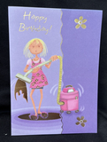 Happy Birthday For Her Greeting Card w/Envelope