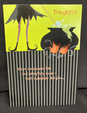 Happy Halloween Daughter Greeting Card w/Envelope