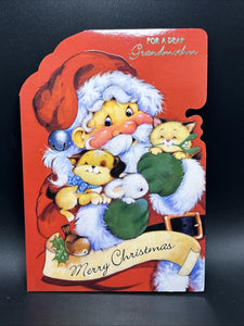 Merry Christmas Grandmother Greeting Card w/Envelope