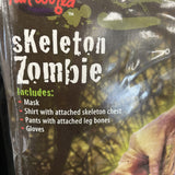 Boy's Skeleton Zombie Costume Medium 8-10