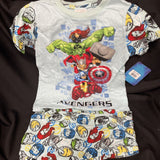 Avengers Kids Pajamas Tshirt w/ Shorts Size 6