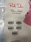 Charades Costume Child Bubble Gum Pink Poodle Skirt Size Medium 8-104