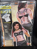 Women's Bad Gang Member Biker Printed Costume Sublimation Shirt Medium 8-10