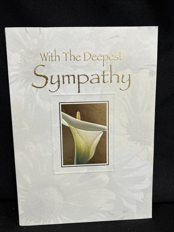 Sympathy Greeting Card w/Envelope