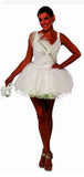 WHITE SWAN BALLARINA ADULT FANCY DRESS HALLOWEEN COSTUME XS0