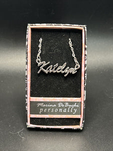 Marina DeBuchi "Katelyn" Necklace Silver Plated 15 +3 extender NEW