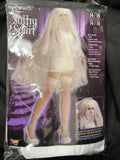 Sultry Spirit Ghost White Sexy Adult One Size Fits Up To 14/16 Costume