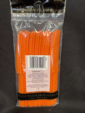 Orange Peel Plastic Knives 20ct By Amscan