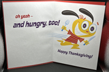 Happy Thanksgiving Nephew Greeting Card w/Envelope